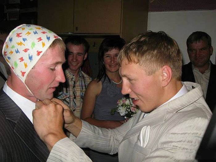 Необычные свадебные фото