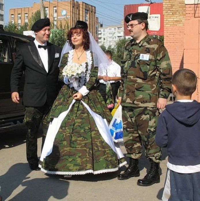 Необычные свадебные фото