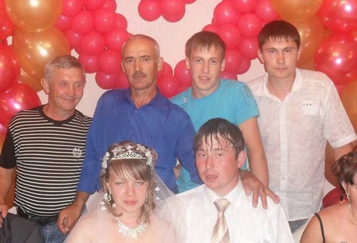 Необычные свадебные фото