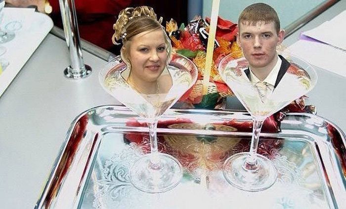 Необычные свадебные фото
