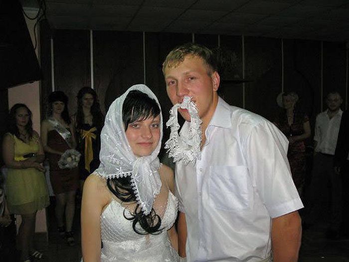 Необычные свадебные фото