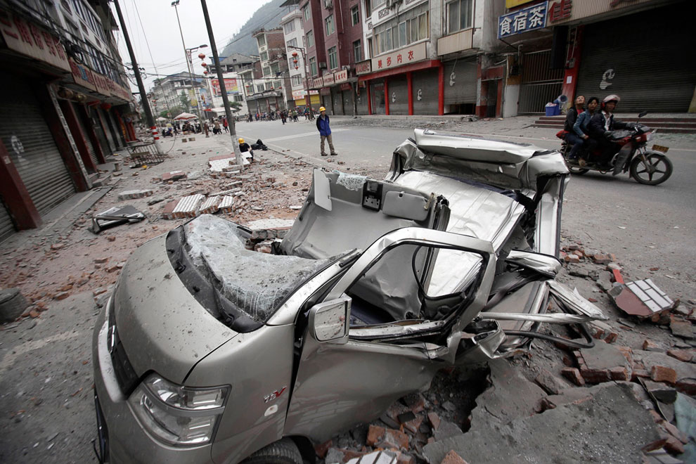 Землетрясение в Китае