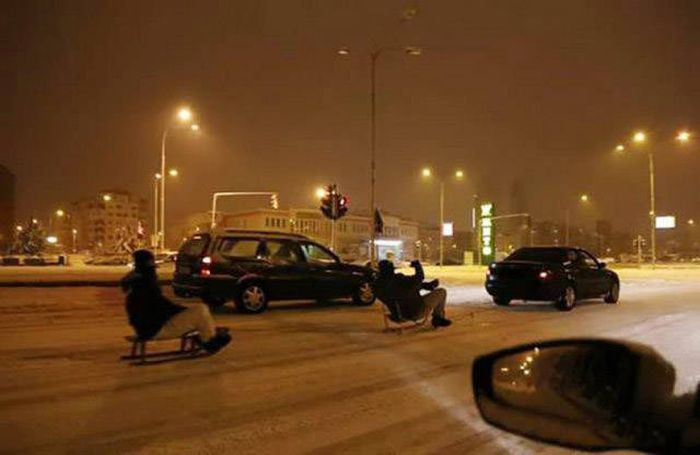 Фото, которые возможно было сделать только в России