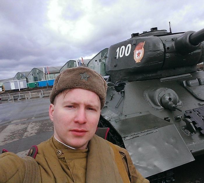 В подмосковном парке воспроизвели взятие Рейхстага