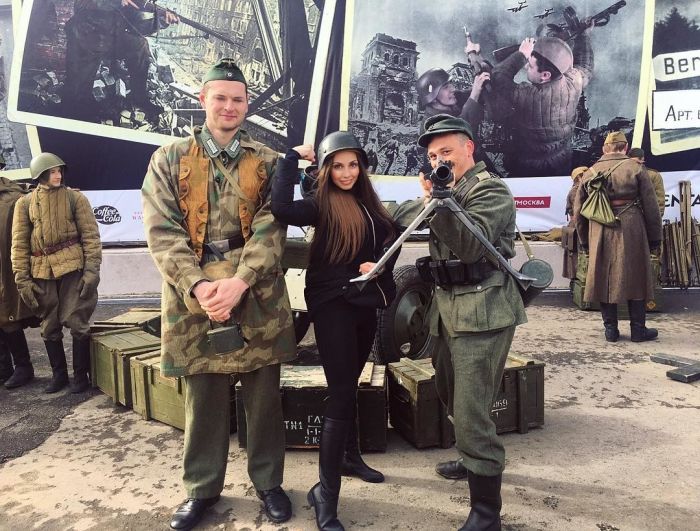 В подмосковном парке воспроизвели взятие Рейхстага