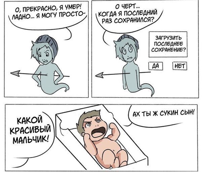 Смешные комиксы