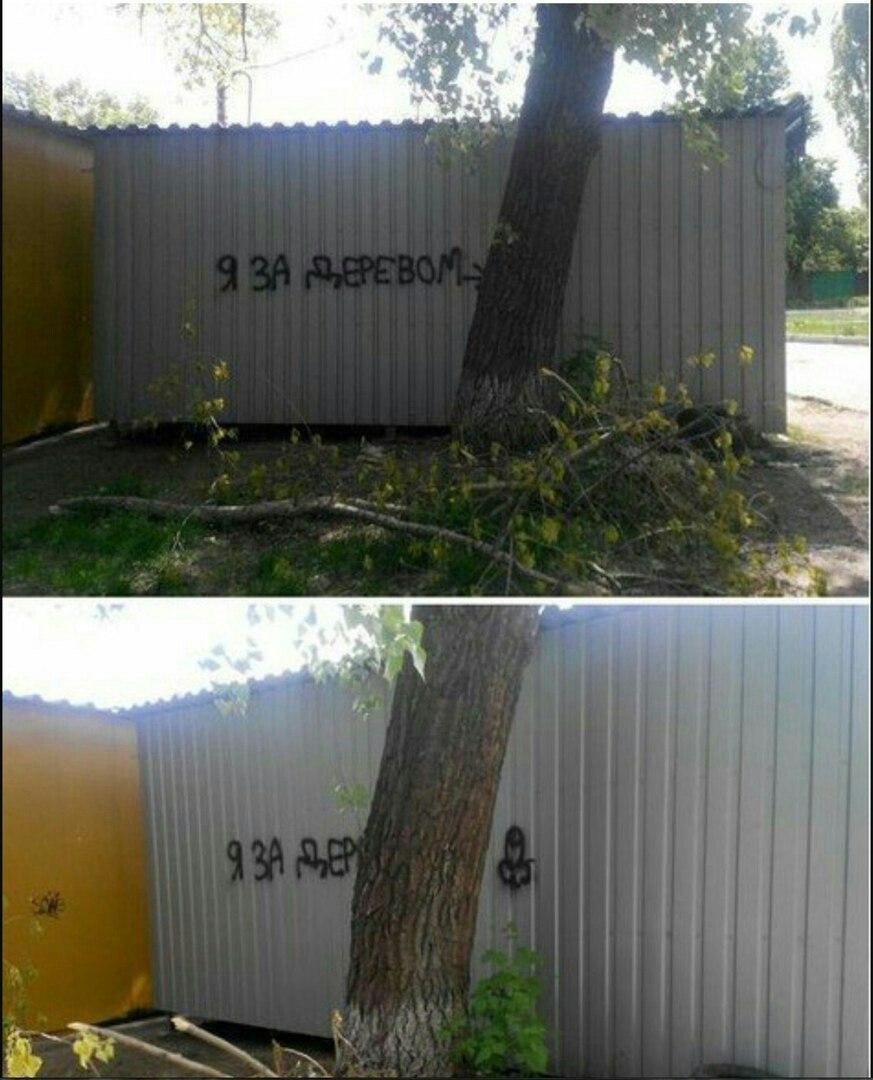 Стрит-арт на улицах нашей страны