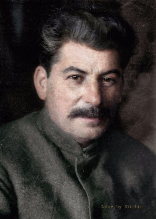 Цветные портреты известных личностей