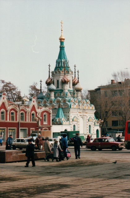 Архивные фотографии немецкого туриста. Россия, март 1992 года