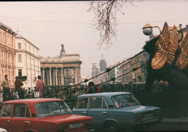 Архивные фотографии немецкого туриста. Россия, март 1992 года