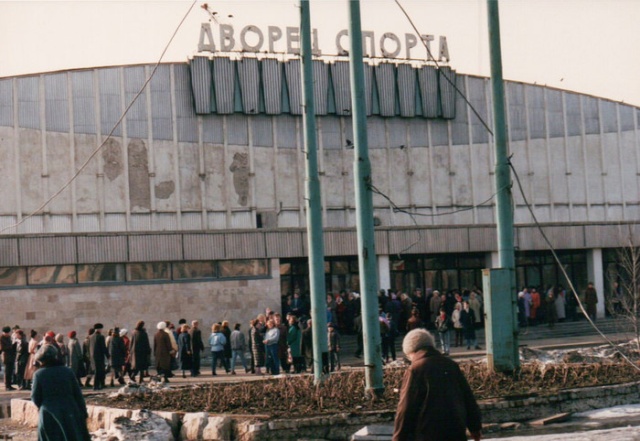 Архивные фотографии немецкого туриста. Россия, март 1992 года