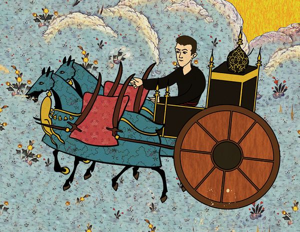 Культовые фильмы в стиле восточных миниатюр
