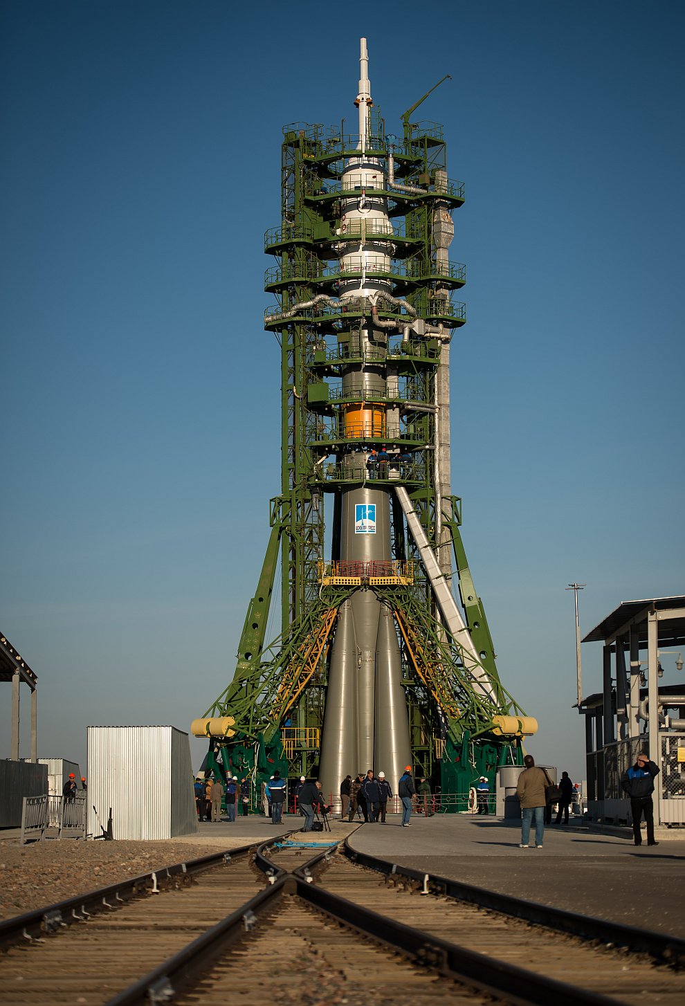 Старт космического корабля «Союз ТМА-06М» с Байконура Старт космического корабля «Союз ТМА-06М» с Байконура
