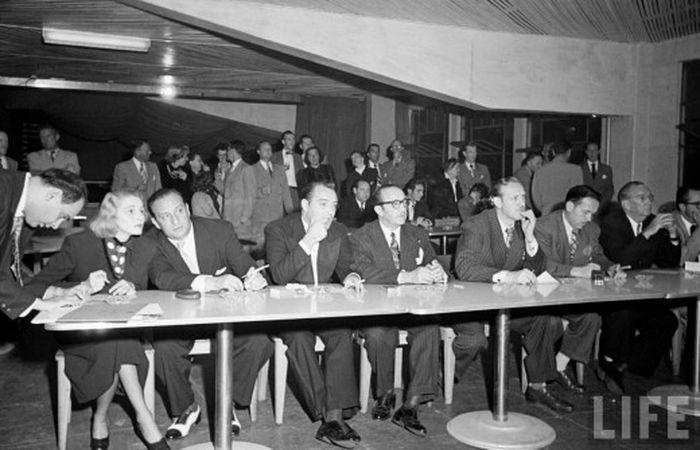 Конкурс женских ножек в США в 1949 году