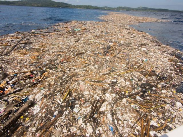 В Карибском море обнаружили остров из пластикового мусора
