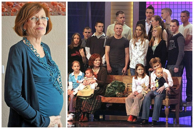 Эта женщина родила в 65 лет четверняшек, при уже имеющихся 13-ти детях Эта женщина родила в 65 лет четверняшек, при уже имеющихся 13-ти детях
