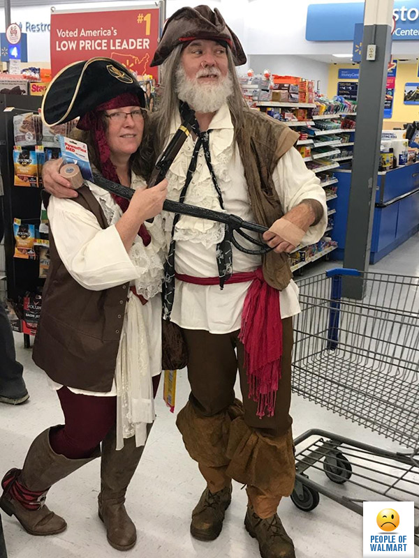 Экстравагантные покупатели Walmart