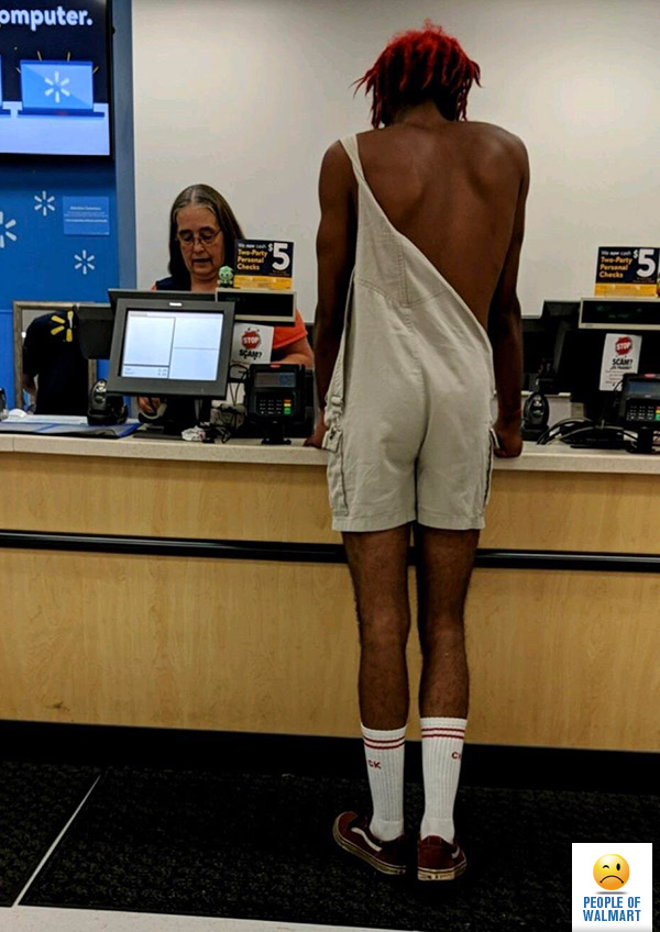 Экстравагантные покупатели Walmart