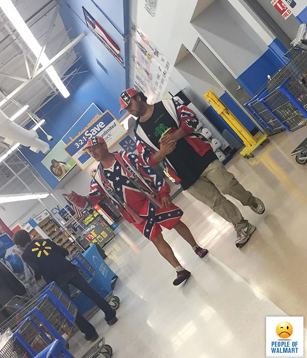 Экстравагантные покупатели Walmart