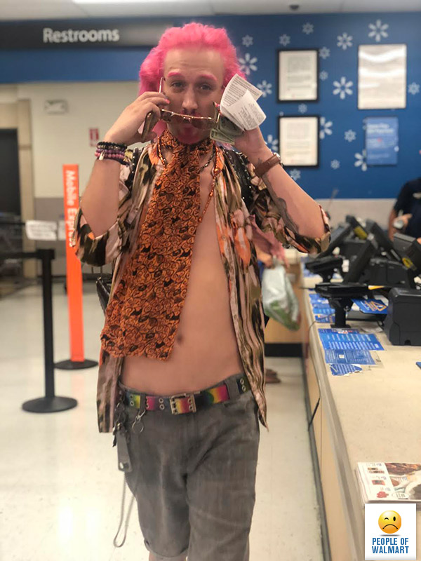 Экстравагантные покупатели Walmart