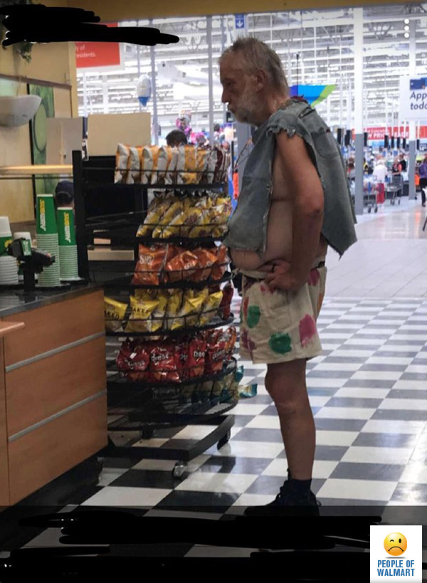 Экстравагантные покупатели Walmart
