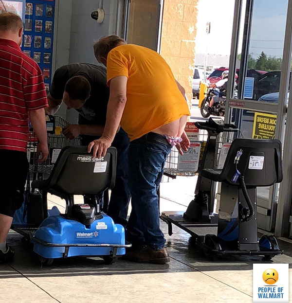 Экстравагантные покупатели Walmart