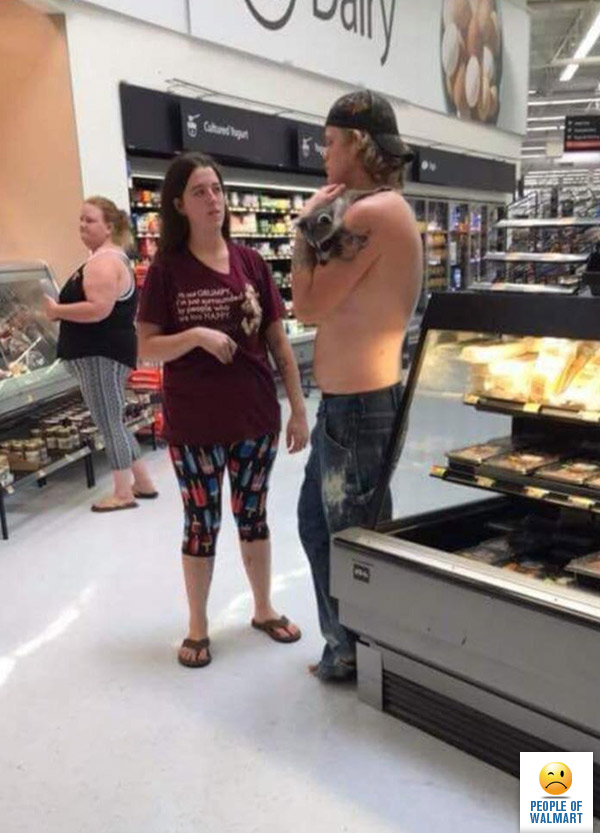 Экстравагантные покупатели Walmart