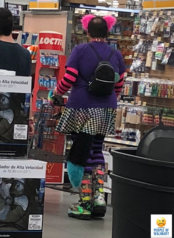 Экстравагантные покупатели Walmart