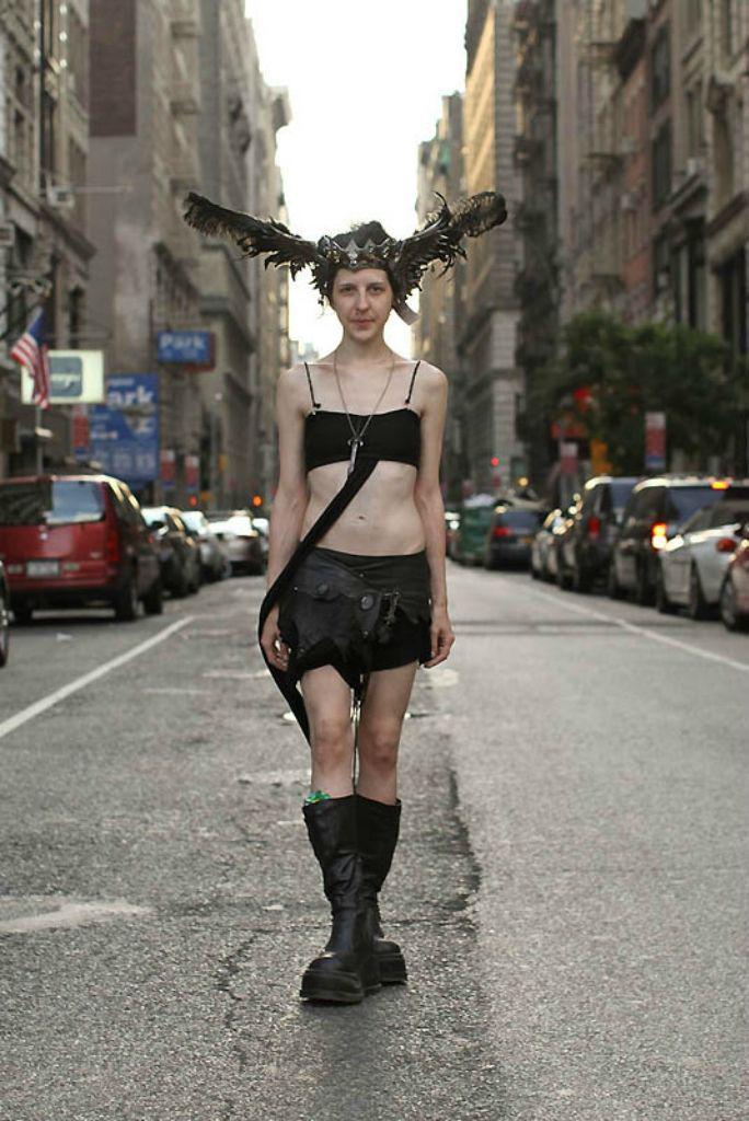 Прикольные жители Нью-Йорка