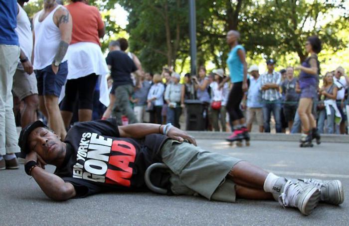 Прикольные жители Нью-Йорка