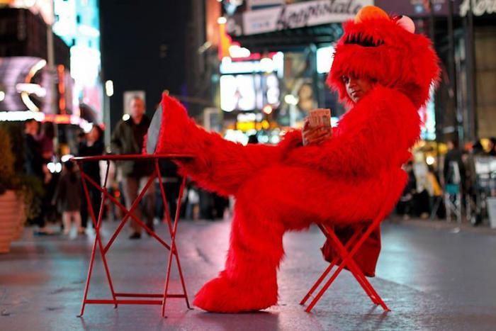 Прикольные жители Нью-Йорка