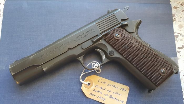 Кольт 1911, участвовавший в битве в Арденнах