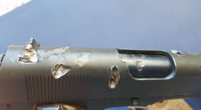 Кольт 1911, участвовавший в битве в Арденнах