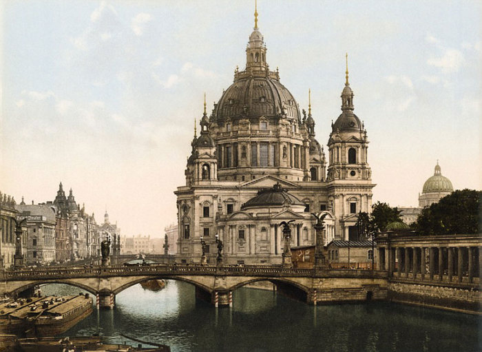 Цветные фотографии Германии 1900 года