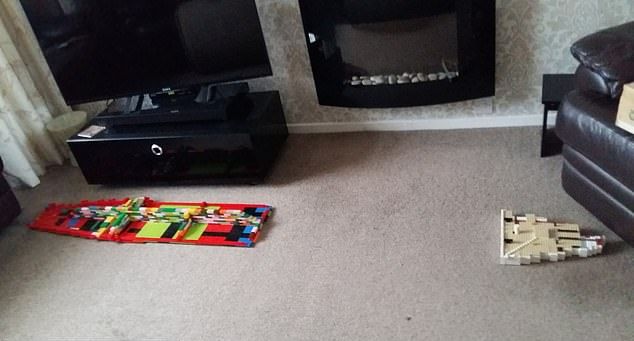 Копия Титаника из Lego, на создание которой у дедули ушло 2 года и 40 000 деталей