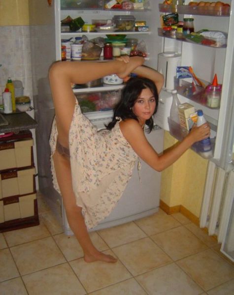 Домашний фотосет начинающей модели