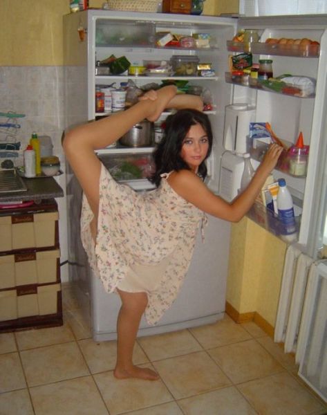 Домашний фотосет начинающей модели