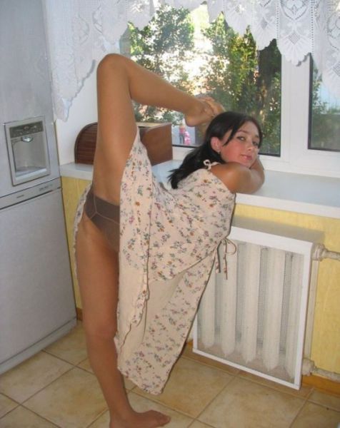 Домашний фотосет начинающей модели