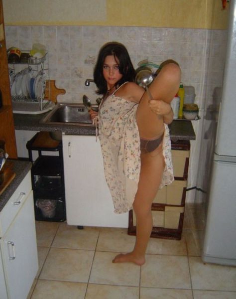 Домашний фотосет начинающей модели