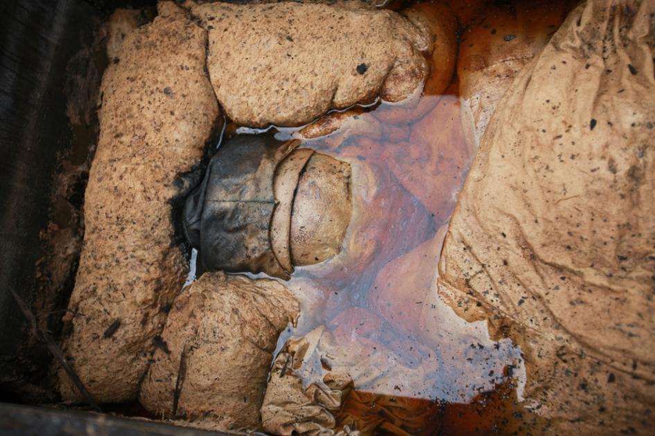 700-летнюю мумию раскопали китайские дорожники