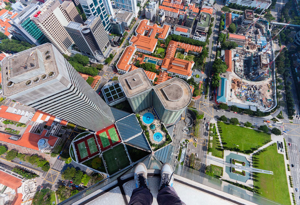 Сингапур с высоты