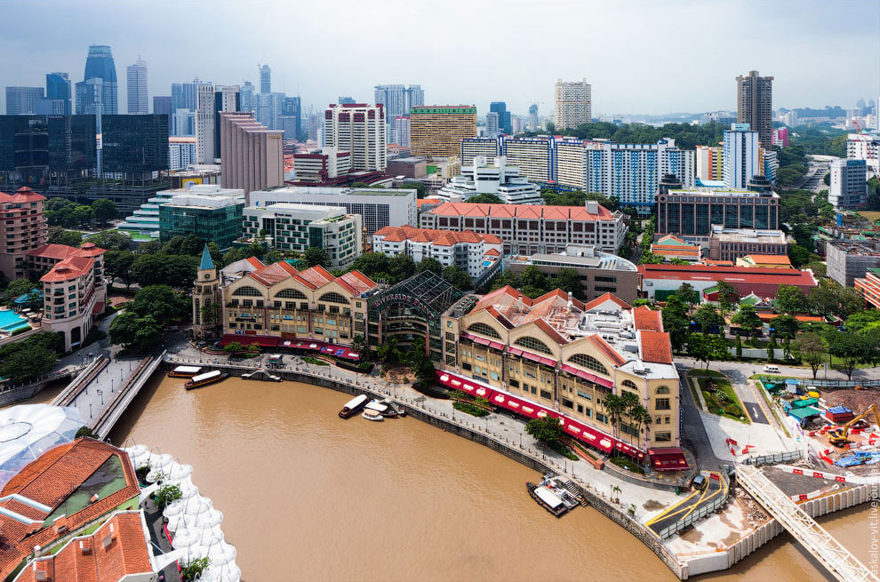 Сингапур с высоты