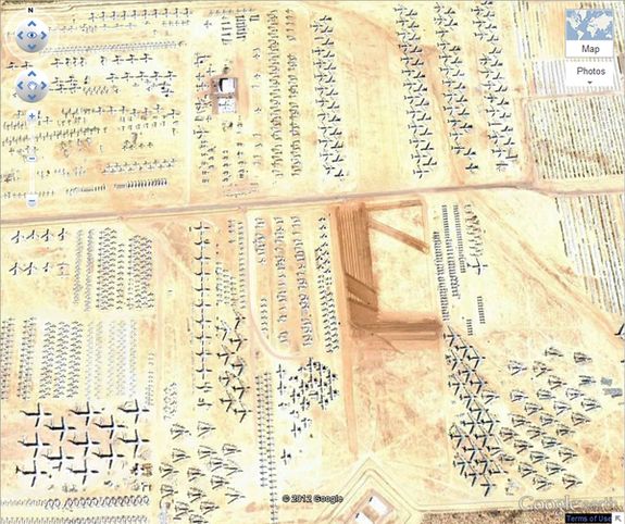 10 удивительных снимков, сделанных при помощи Google Earth