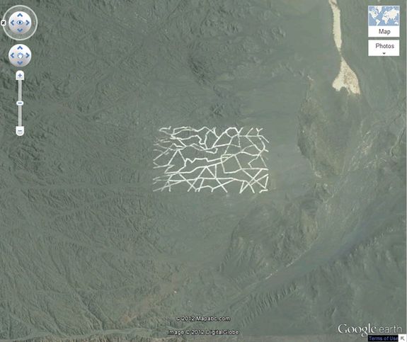 10 удивительных снимков, сделанных при помощи Google Earth