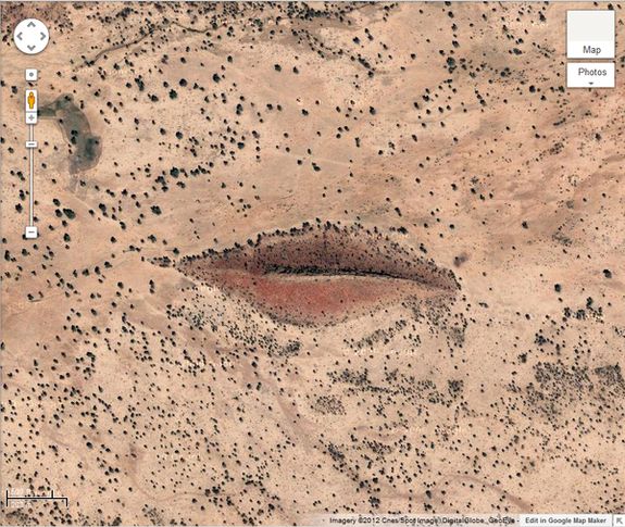 10 удивительных снимков, сделанных при помощи Google Earth
