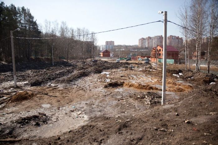 Власти Красногорска угробили пляж (12 фото)