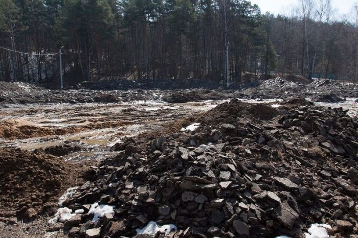 Власти Красногорска угробили пляж (12 фото)