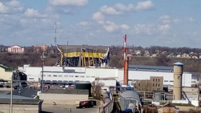 Тонны сока вылились на улицы города Лебедянь