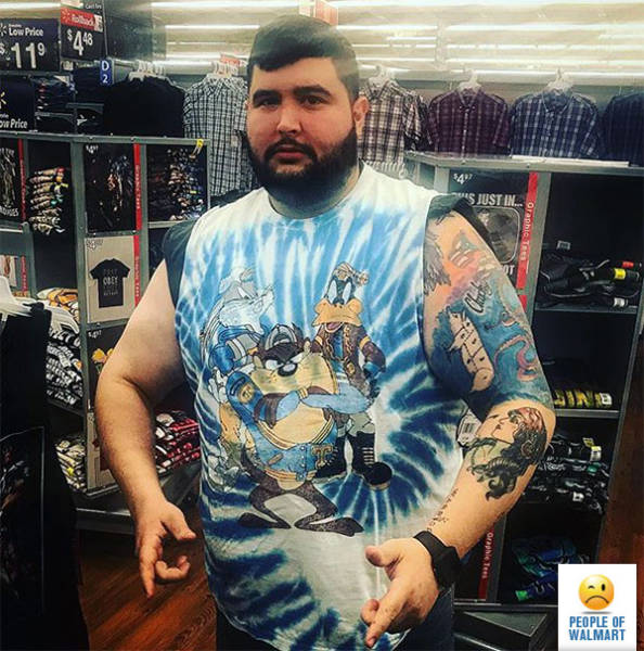 Странные посетители магазинов сети Walmart