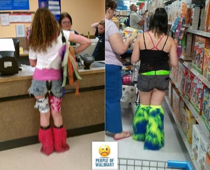 Странные посетители магазинов сети Walmart